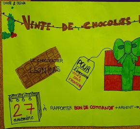 coll port louis affiche vente chocolat - 290